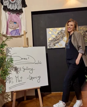 Sorana Darclee își deschide prima expoziție pe 15 mai / Sursa: Instagram  