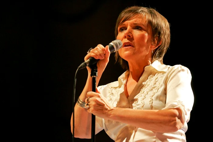Dani Klein, solista de la Vaya con Dios, în concert FOTO: Cristian Mitrea