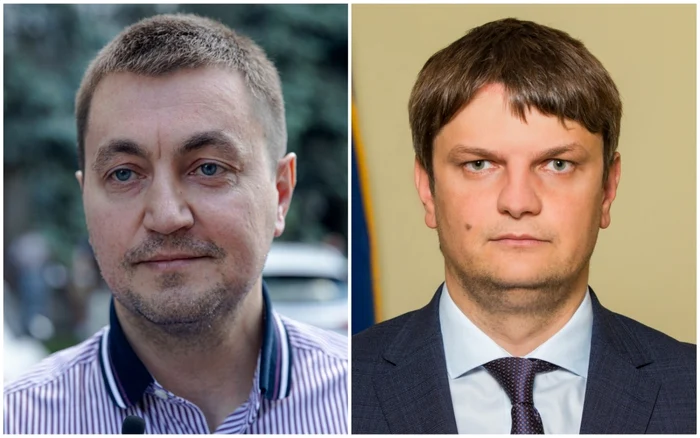 Veaceslav Platon şi Andrei Spînu Colaj Adevărul