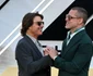 Brad Pitt și Tom Cruise la premiera F1 the Movie. FOTO: Profimedia