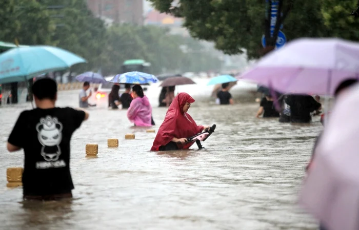 Inundaţii China - 21 iul 2021 / FOTO EPA - EFE