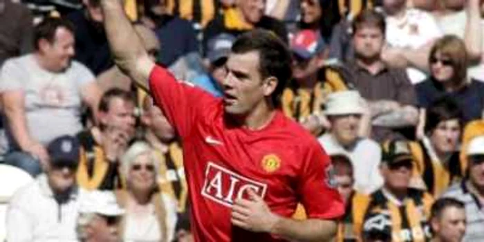 Darron Gibson a marcat o "dublă" pentru Manchester United