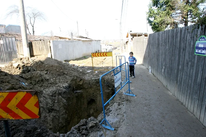 Străzi neasfaltate în Sectorul 2 al Capitalei (foto: Cătălin Tudorică)