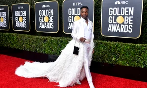 Billy Porter a confiscat privirile pe covorul roșu de la Globurile de Aur 2020 jpeg