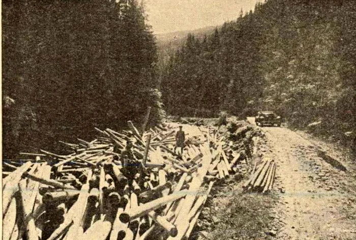 Transalpina. Sursa; ziarul Vremea, 1936