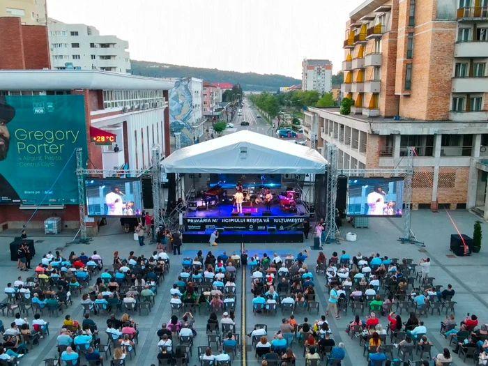 Gregory Porter la Reşiţa FOTO Facebook/Banatul Montan