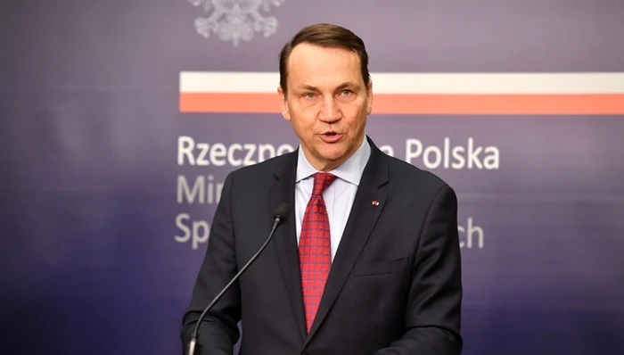 Radoslaw Sikorski,  ministrul de Externe polonez FOTO: EPA EFE