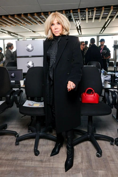 Brigitte Macron la Paris Fashion Week Foto Profimedia jpg