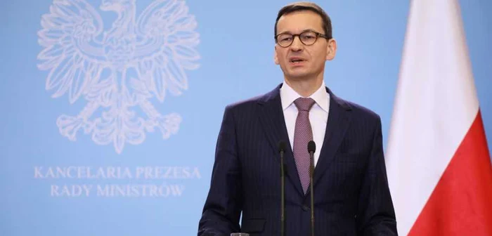 Premierul Poloniei, Mateusz Morawiecki Foto: EPA