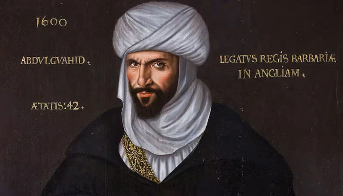 Portretul ambasadorului marocan Abd el-Ouahed ben Messaoud ben Mohammed Anoun (© University of Birmingham)