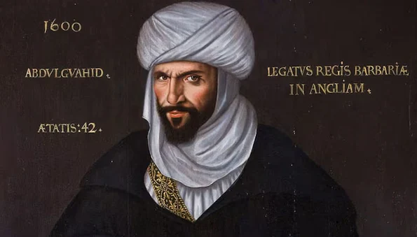 Portretul ambasadorului marocan Abd el-Ouahed ben Messaoud ben Mohammed Anoun (© University of Birmingham)