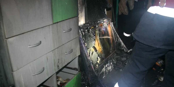 Incendiul a izbucnit în subsolul clădirii 