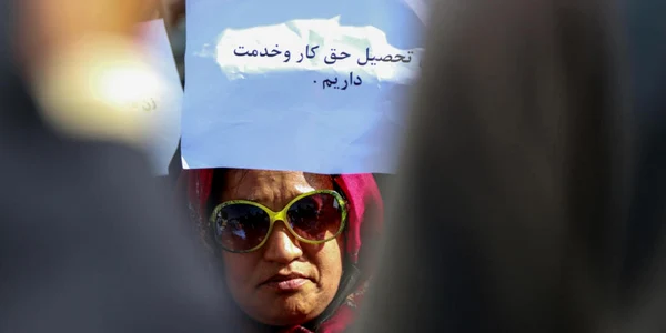 Femeie in Afganistan FOTO EPA-EFE