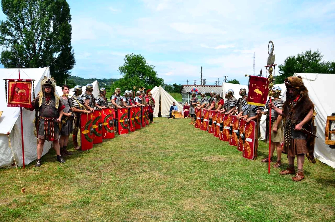 A treia ediție a Festivalului de reconstituire antică „Transalvtavnvs Fest. La porțile Imperiului” (foto: Historia Renascita)