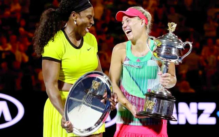 Angelique Kerber şi Serena Williams