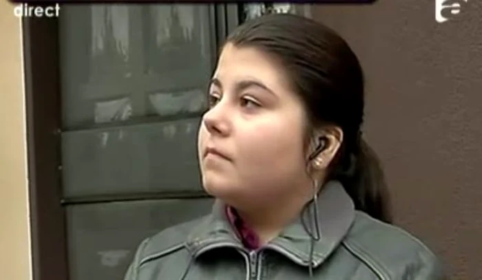 Andreea, prietena Mădălinei Secuianu (captură Antena 1)