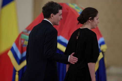 Nicușor Dan și Mirabela Grădinaru/FOTO: Inquam photos/George Călin