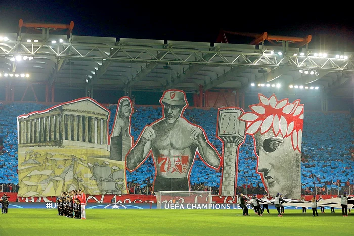 
    Coregrafia fanilor  greci a făcut  înconjurul lumiiFOTO: AP   