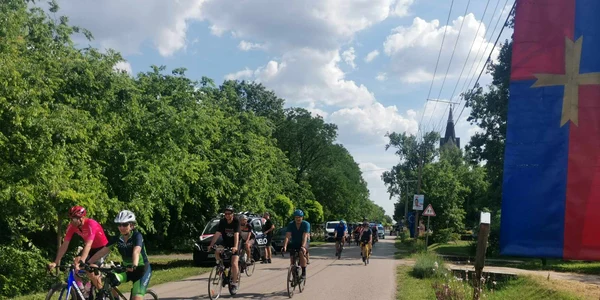 Cursa ciclistă Timișoara-Szeged FOTO Ștefan Both