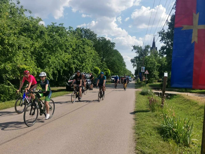 Cursa ciclistă Timișoara-Szeged FOTO Ștefan Both