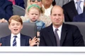 Prințul William și Prințul George jpg