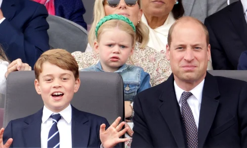 Prințul William și Prințul George jpg