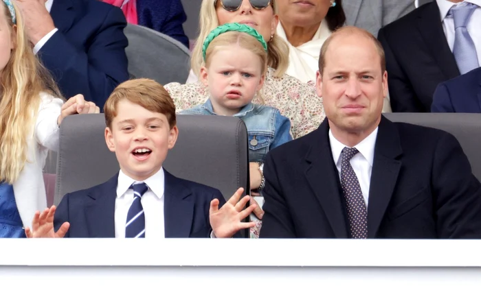 Prințul William și Prințul George jpg