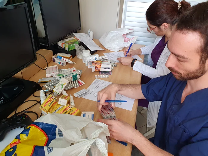 Colectarea are loc în clădirea de Chirurgie Plastică a spitalului. Foto: Adrian Popescu