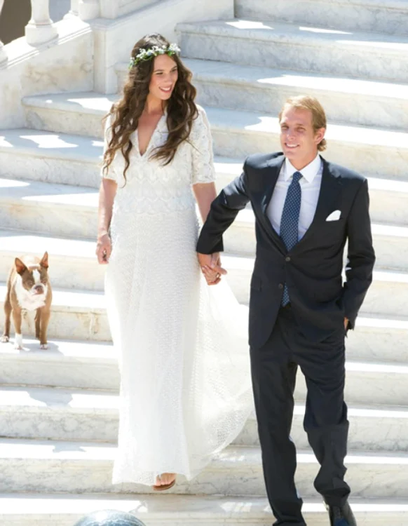 Tatiana Santo Domingo și Stefano Casiraghi