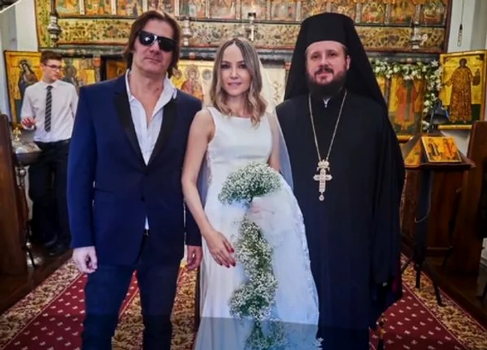 Octavia Geamănu şi Marian Ionescu s-au cununat religios sâmbătă (25 ianuarie)  