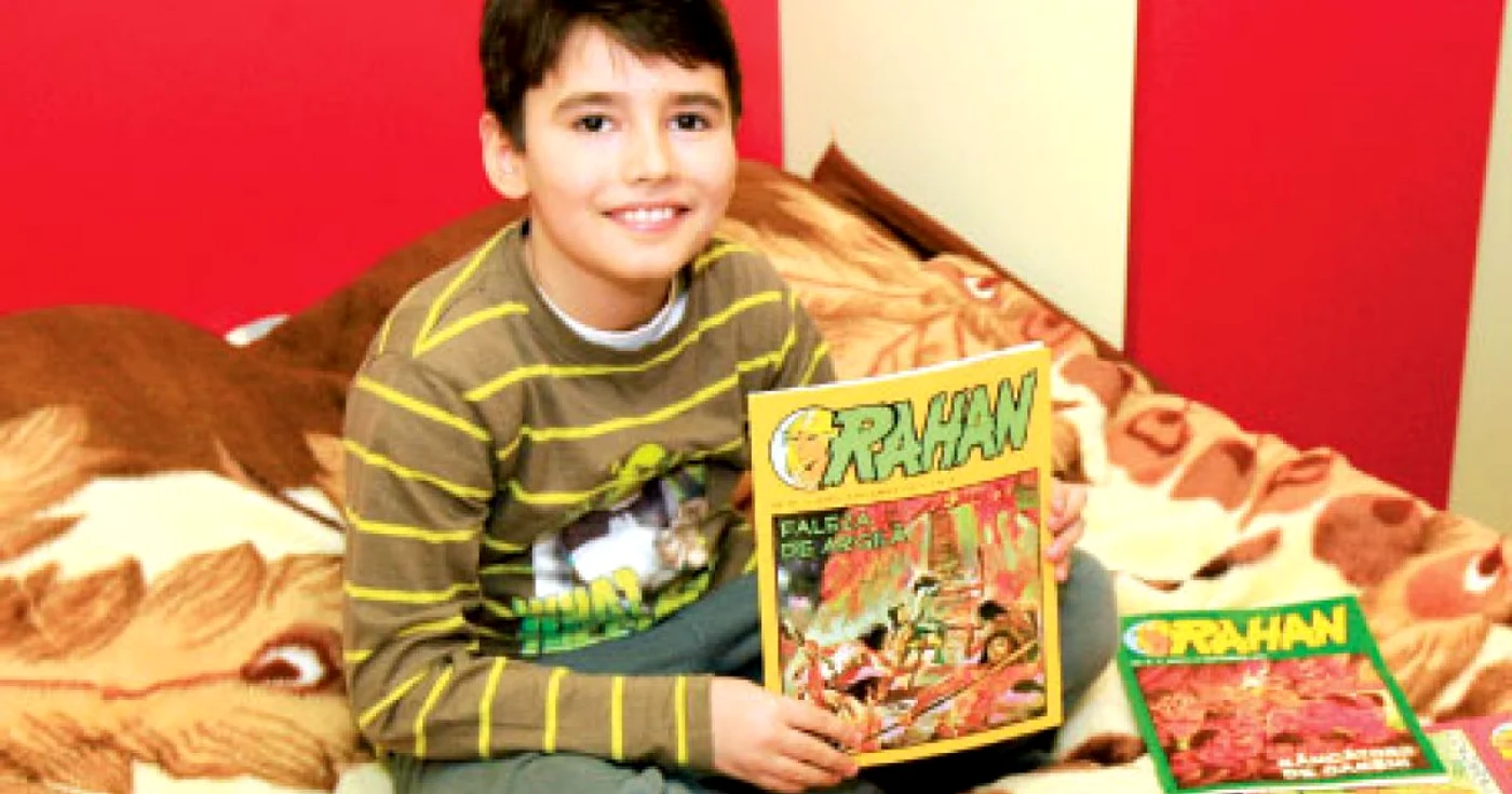 Răzvan Andrei Preda a câştigat aventura mult  visată cu revista „Rahan“  