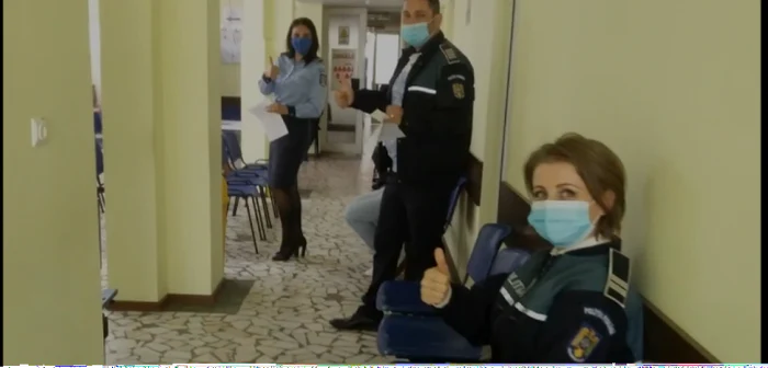 Captură video: IPJ Argeş