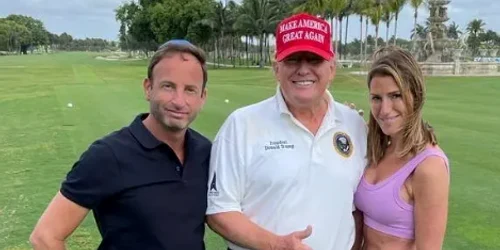 Donald Trump traficant Jonathan Braun FOTO X /  Zachary Mider @zachmider