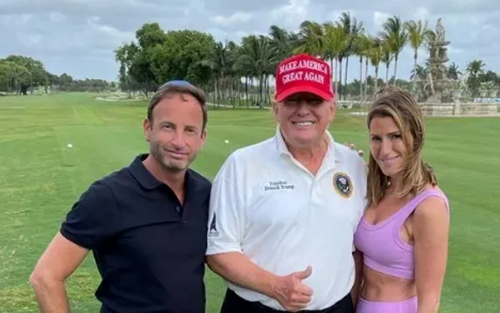 Donald Trump și Jonathan Braun FOTO X /  Zachary Mider @zachmider