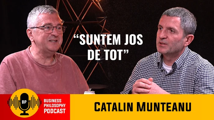 Romeo Chiriac, în dialog cu Cătălin Munteanu. FOTO: Captura Youtube