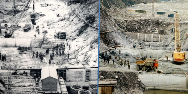 Amenajarea hidroeenergetică, imagini de arhivă Hidroconstrucția (34) JPG