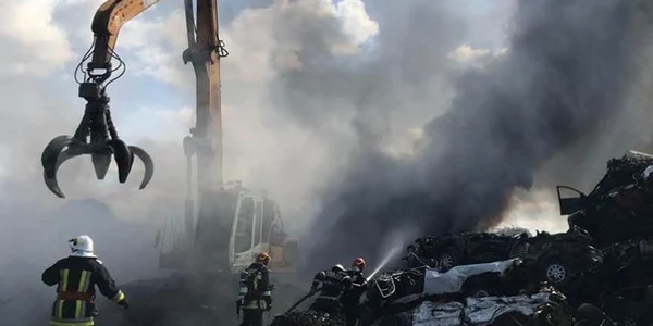 Incendiu puternic la Timişoara FOTO ISU Timiş