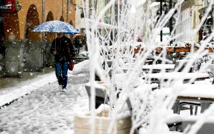 Minus 14 grade s-au înregistrat marţi dimineaţă la Miercurea Ciuc FOTO Adevărul