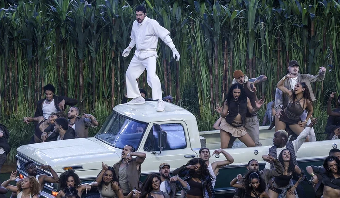 Portoricanul Bad Bunny a primit premiul Albumul Anului la Grammy Awards (FOTO: EPA)