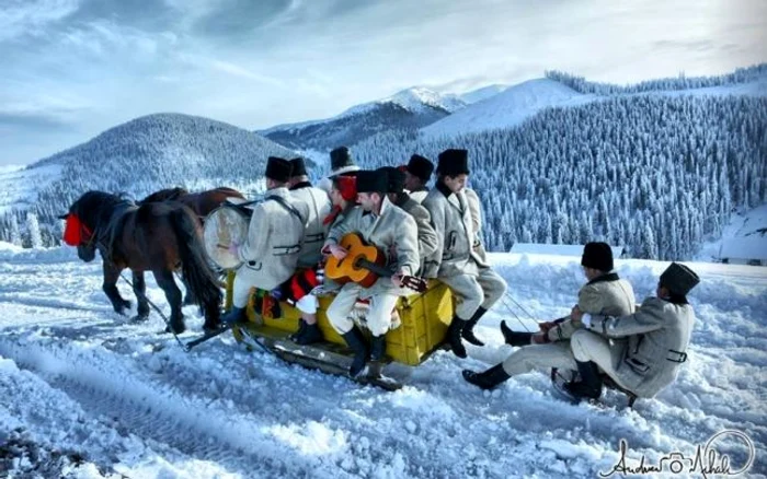 Crăciunul în Maramureş poate fi spectaculos FOTO Ultramarin.ro