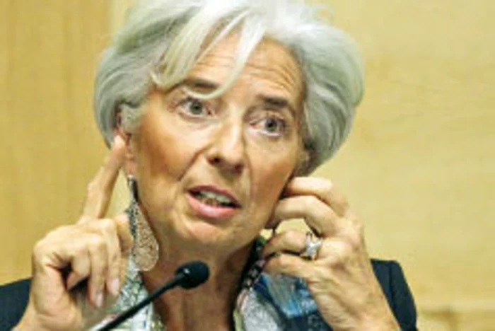 Şefa FMI, Christine  Lagarde p Foto: reuters