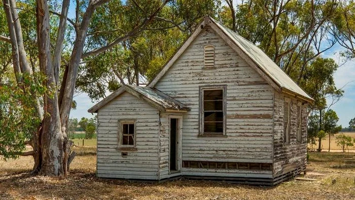 Fosta școală este scoasă la vânzare alături de un teren de peste 2 hectare. FOTO: Real Estate