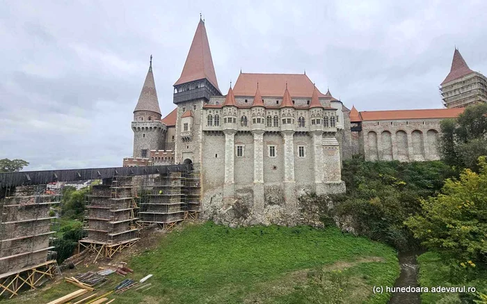 Podul Castelului Corvinilor. Foto Daniel Guță ADEVĂRUL