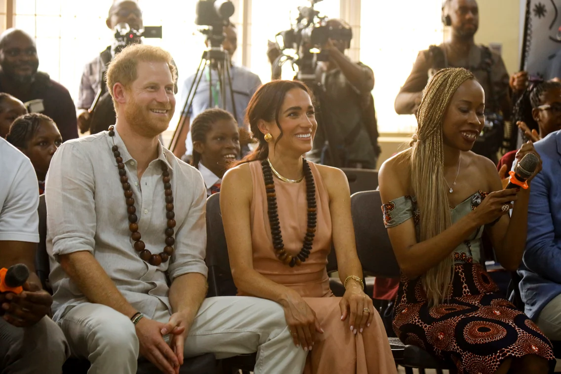 Harry și Meghan în turneul nigerian, GettyImages