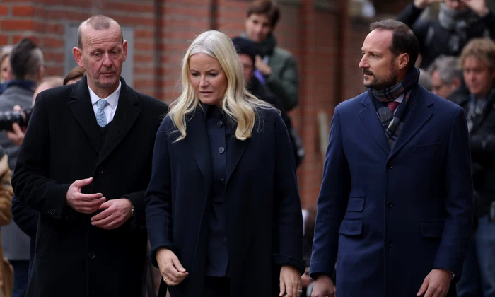 Prințesa Mette Marit în doliu și Prințul Haakon   GettyImages 1783682474 jpg