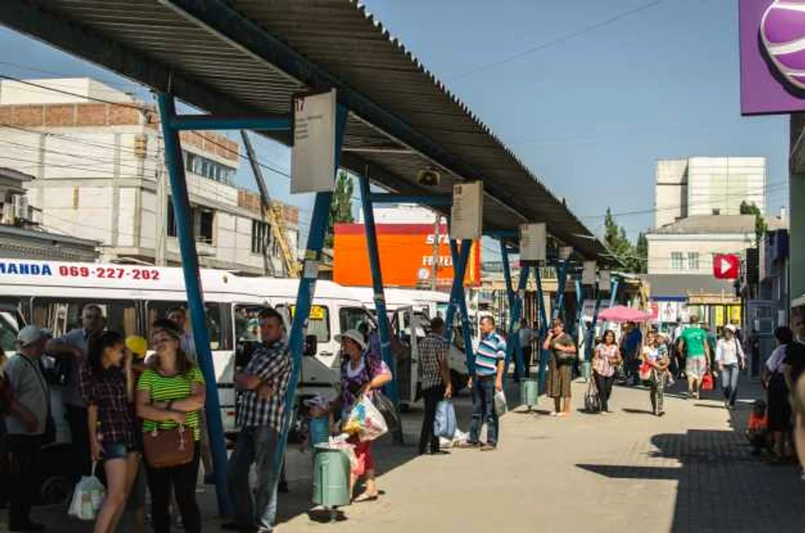Gara Auto Centru din Chisinau FOTO Alexandru Tarlev