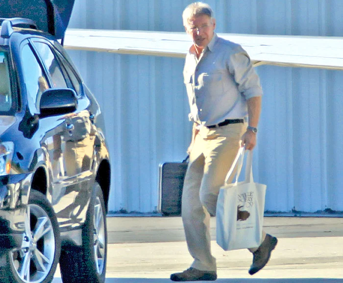 Aterizarea a fost  impecabilă (fotografii: Guliver / Splashnews)