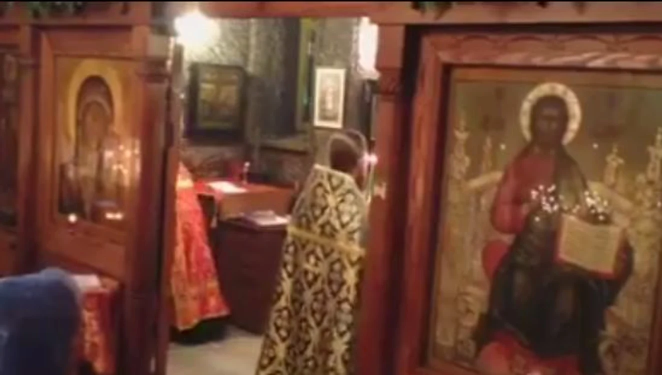 Chiar și bisericile din Rusia sunt atipiceFoto: captură video
