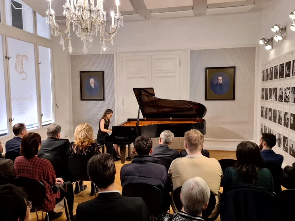 Mihaela Manea, 25 de ani, pianistă. FOTO: Arhiva personală