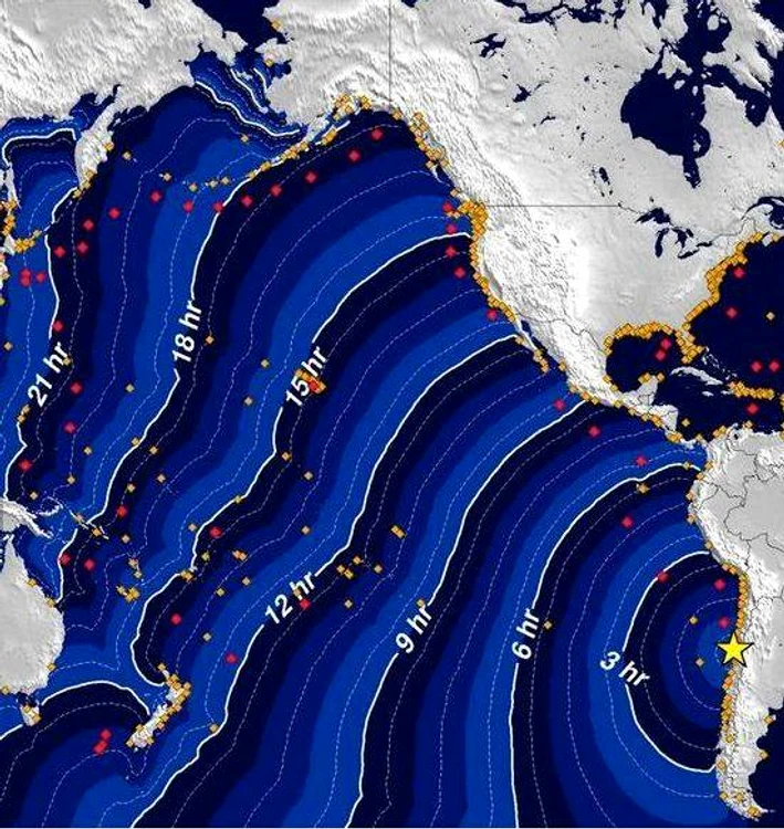 Mișcările seismice din Chile au determinat creșterea nivelului apei în China